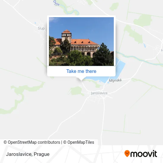Карта Jaroslavice