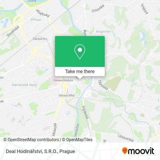 Deal Hodinářství, S.R.O. map