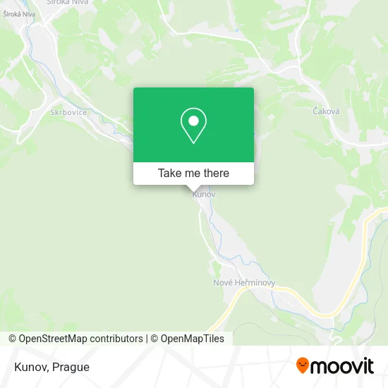 Карта Kunov