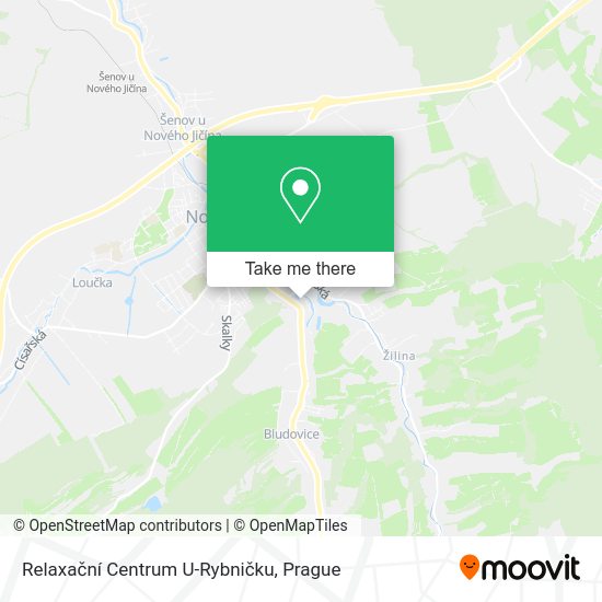 Relaxační Centrum U-Rybničku map
