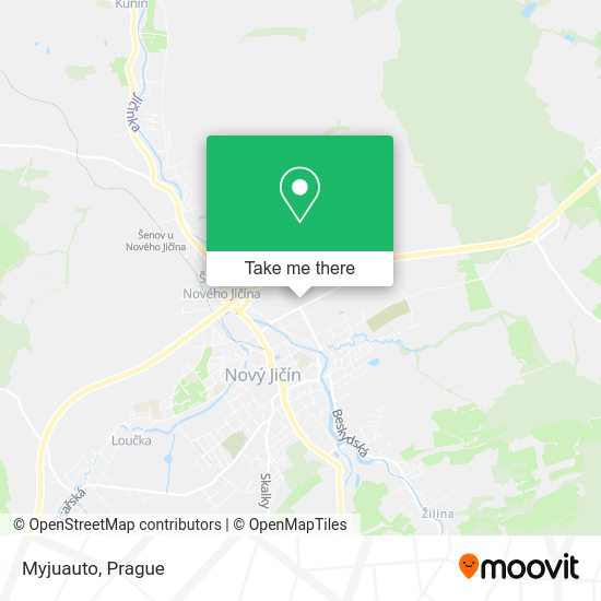 Карта Myjuauto