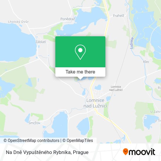Na Dně Vypuštěného Rybníka map