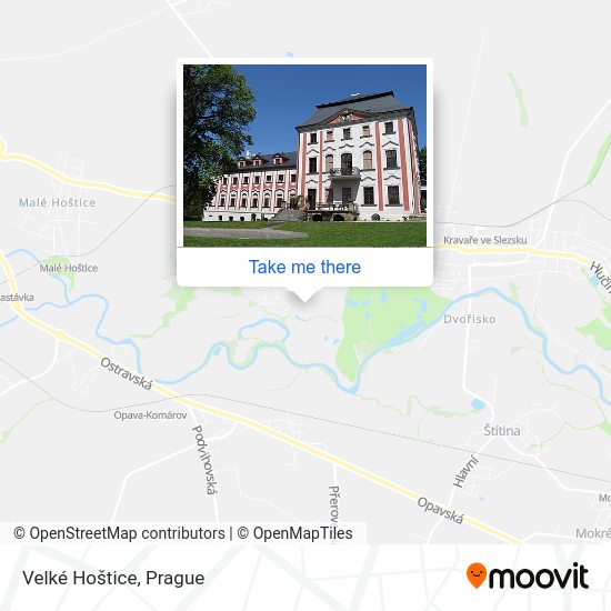 Velké Hoštice map