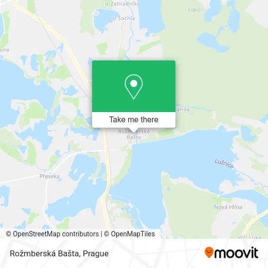 Карта Rožmberská Bašta