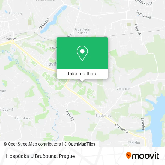 Карта Hospůdka U Bručouna