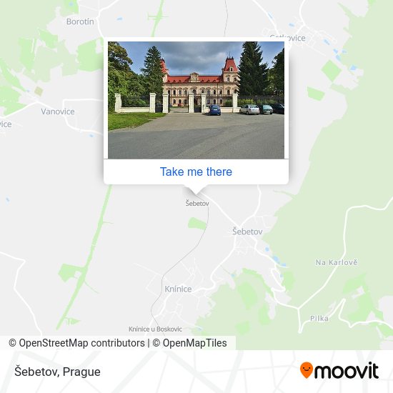 Карта Šebetov