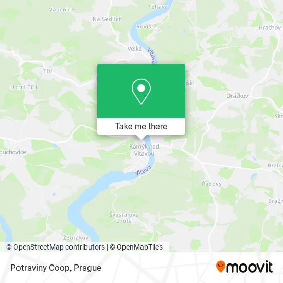 Карта Potraviny Coop
