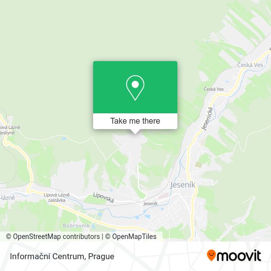 Informační Centrum map