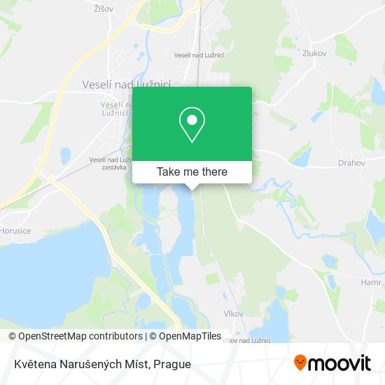 Květena Narušených Míst map