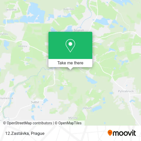 Карта 12.Zastávka