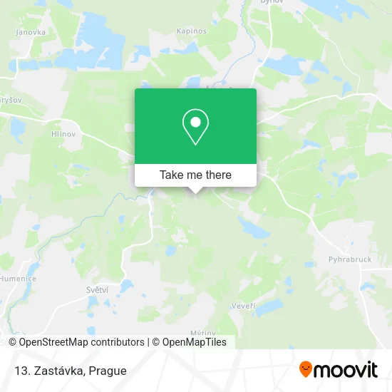 Карта 13. Zastávka