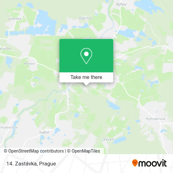 Карта 14. Zastávka