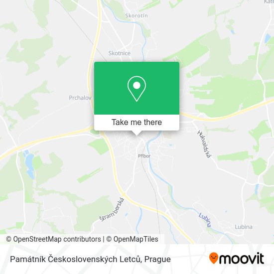 Památník Československých Letců map