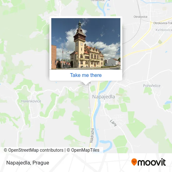 Карта Napajedla