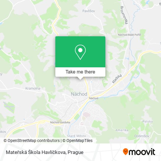 Mateřská Škola Havlíčkova map
