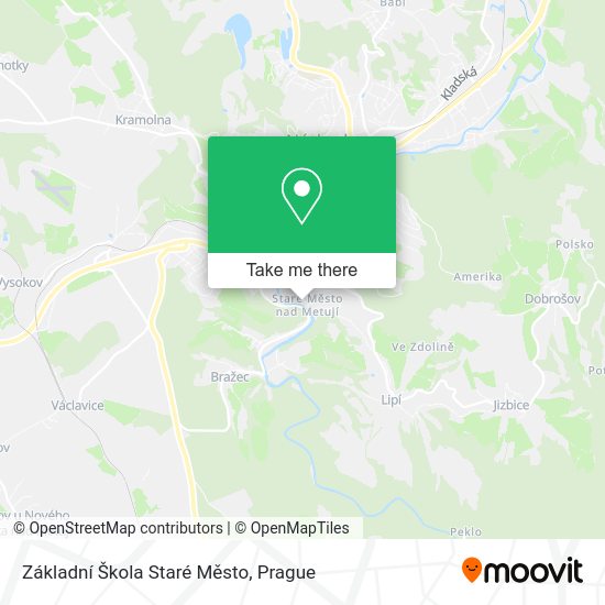 Základní Škola Staré Město map