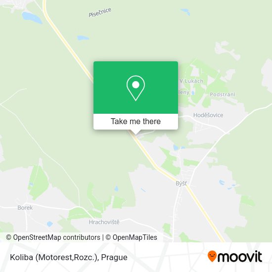 Карта Koliba (Motorest,Rozc.)