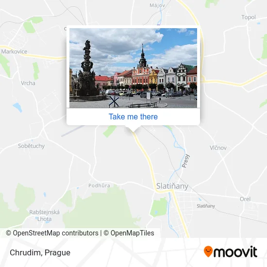 Карта Chrudim