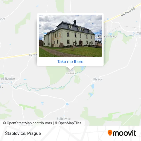 Карта Štáblovice