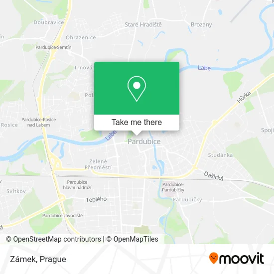 Карта Zámek