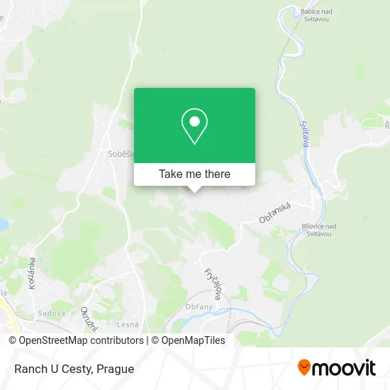 Карта Ranch U Cesty