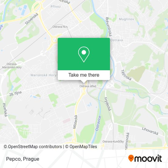 Карта Pepco