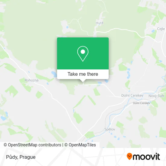 Карта Půdy