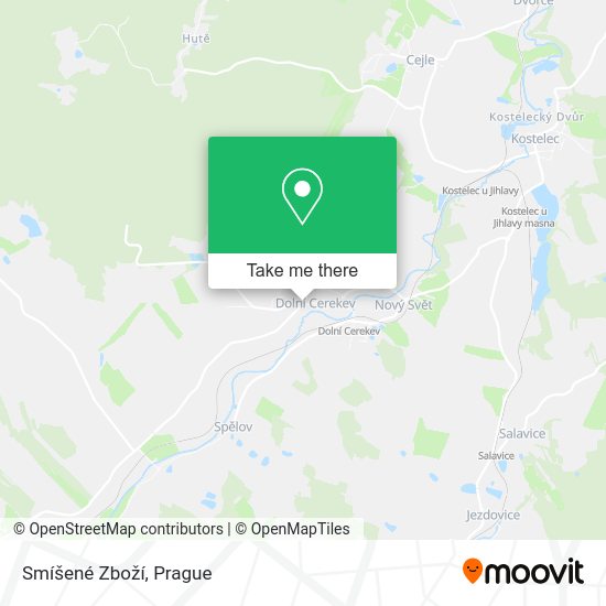 Smíšené Zboží map