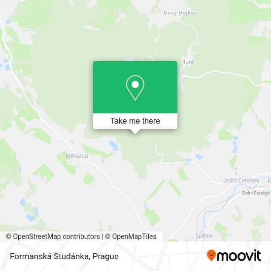 Formanská Studánka map