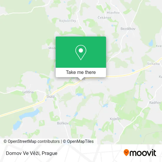 Карта Domov Ve Věži