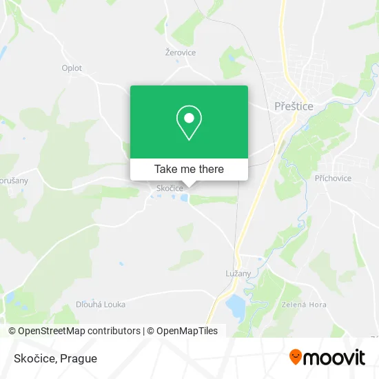 Карта Skočice