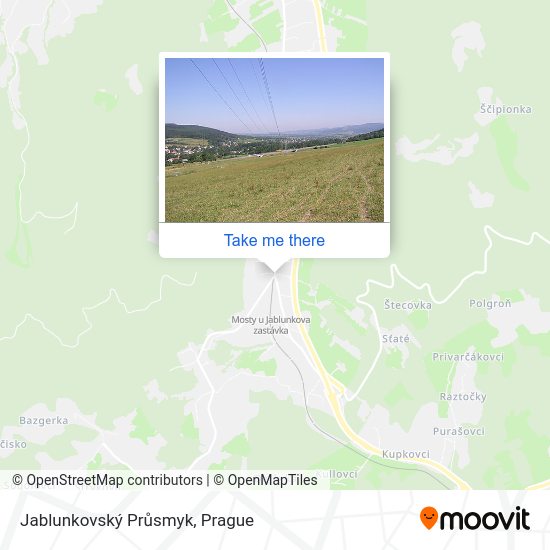 Jablunkovský Průsmyk map