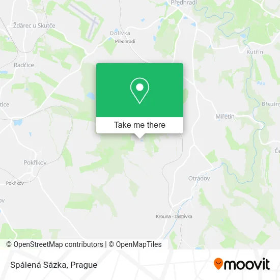 Карта Spálená Sázka