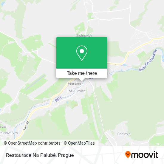 Restaurace Na Palubě map