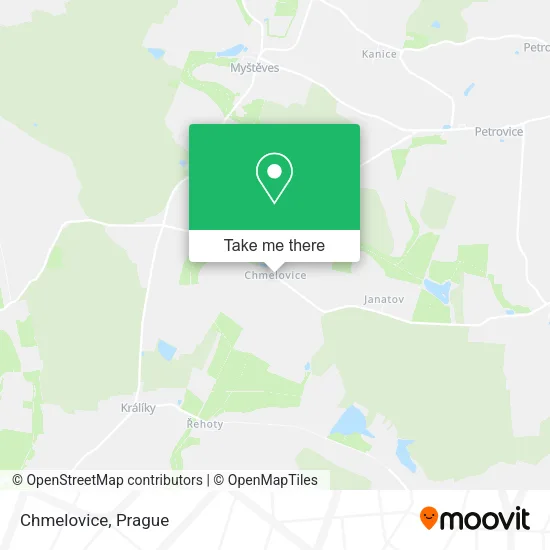 Карта Chmelovice