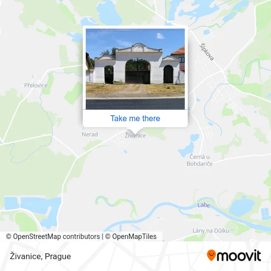 Карта Živanice