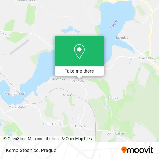 Карта Kemp Stebnice