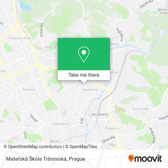 Mateřská Škola Tišnovská map