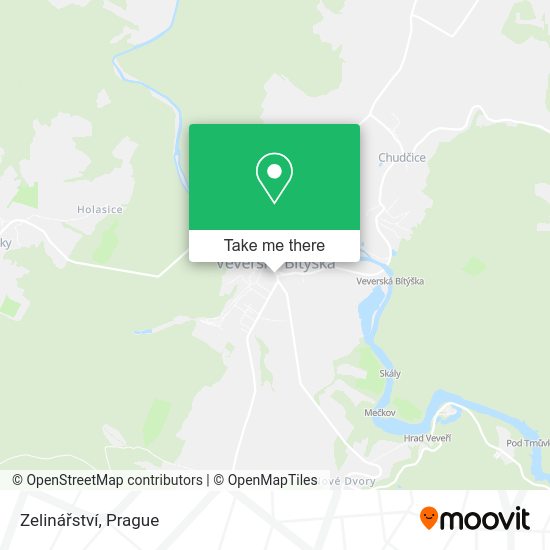 Zelinářství map