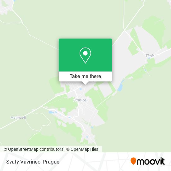 Svatý Vavřinec map