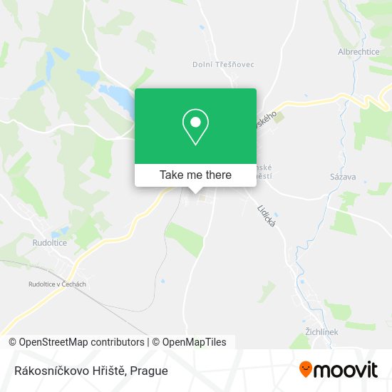 Rákosníčkovo Hřiště map