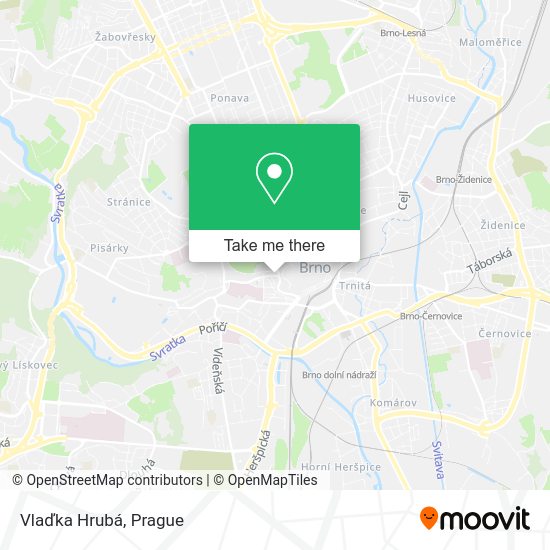 Vlaďka Hrubá map