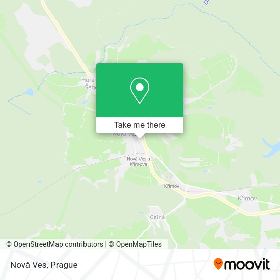 Карта Nová Ves