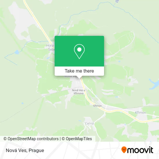 Карта Nová Ves