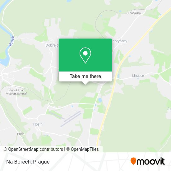 Карта Na Borech