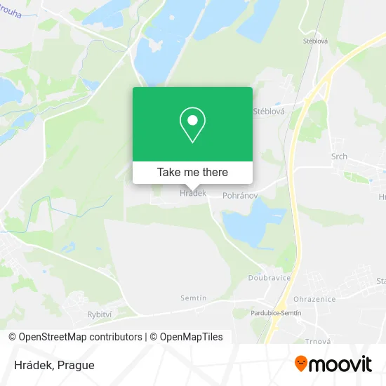 Карта Hrádek