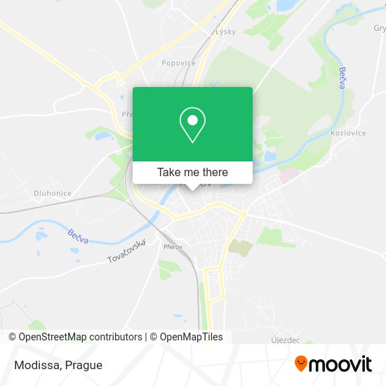 Карта Modissa