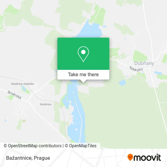 Карта Bažantnice
