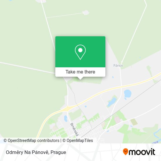Odměry Na Pánově map