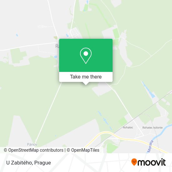Карта U Zabitého